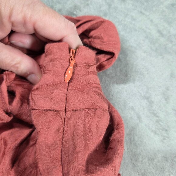 Anthropologie Ett Twa 4 Rose Jacquard Aubade Tie Waist Cropped Boho Trousers - Picture 6 of 10